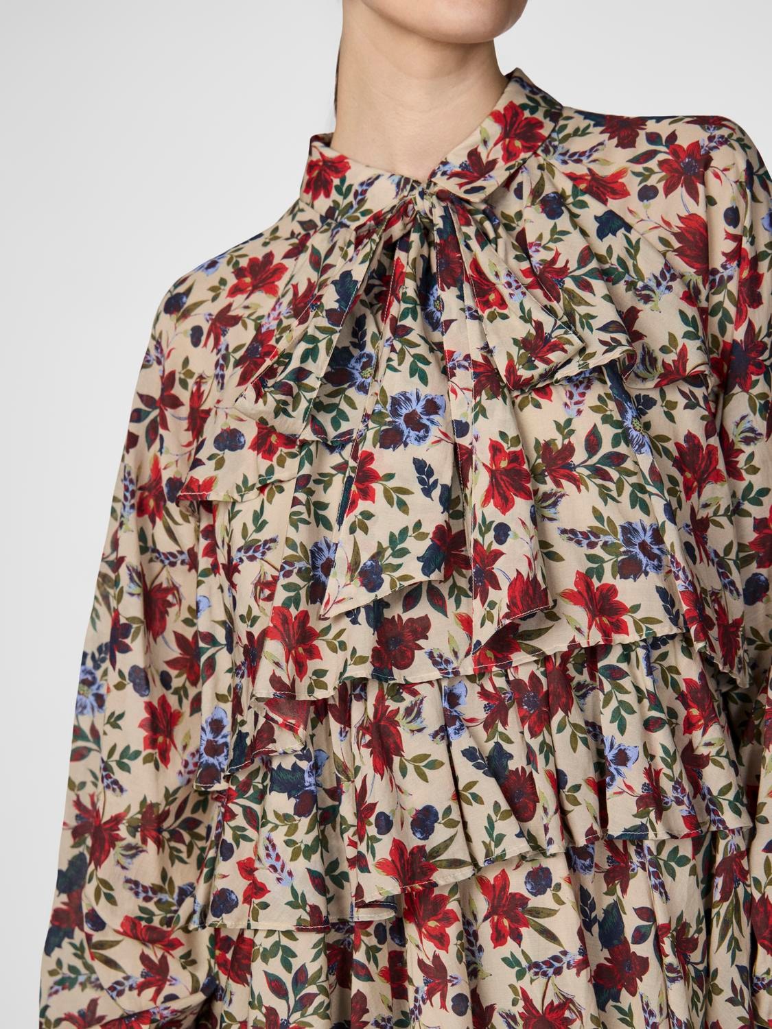 Yasaya Ls Top - Safari Aya Print