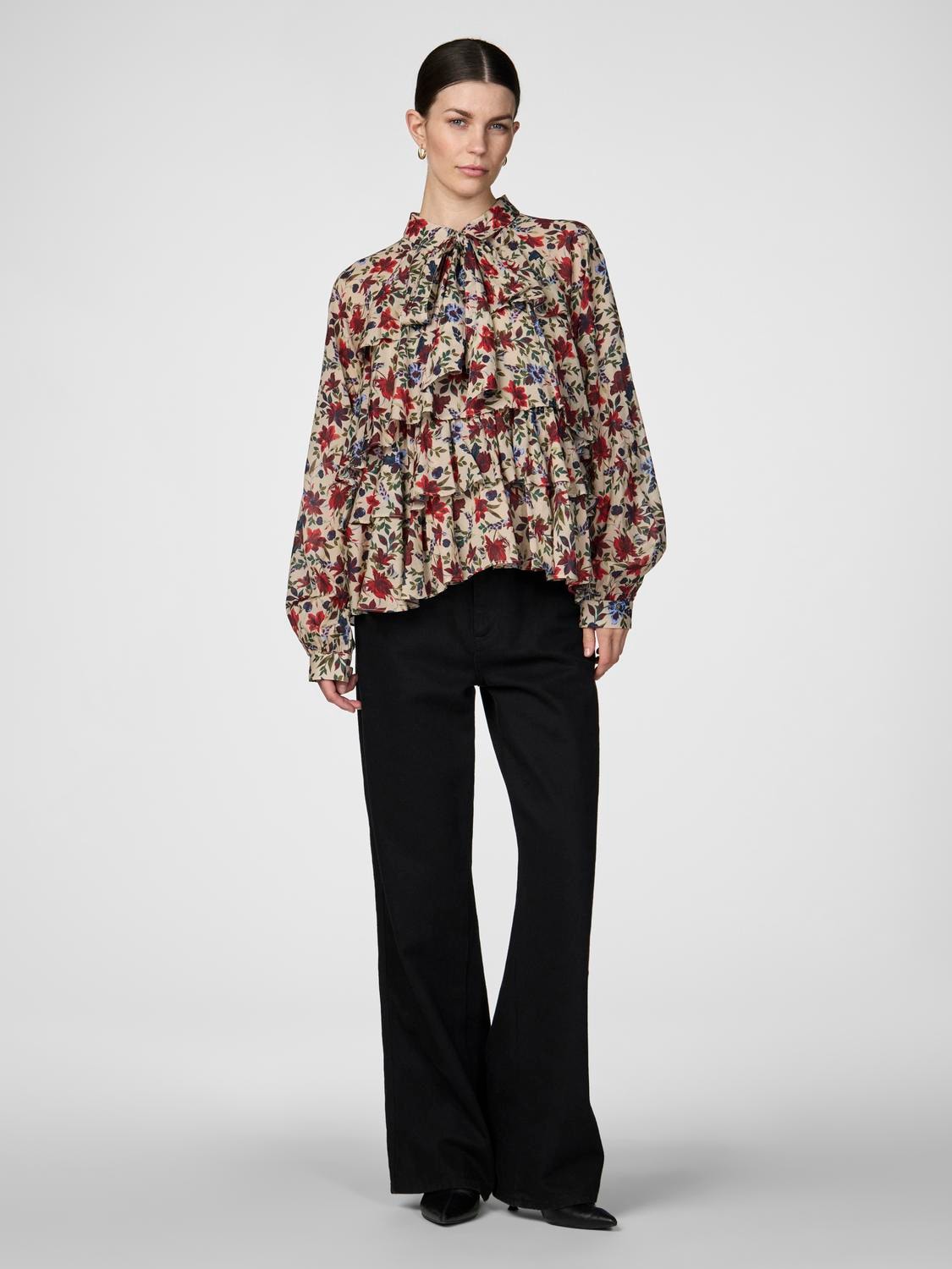 Yasaya Ls Top - Safari Aya Print