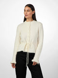 Yasthellis Ls Knit Cardigan - Birch