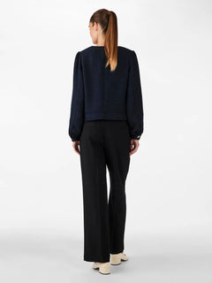 Yasjosephine Ls Jacket - Navy Blazer