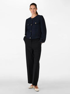 Yasjosephine Ls Jacket - Navy Blazer