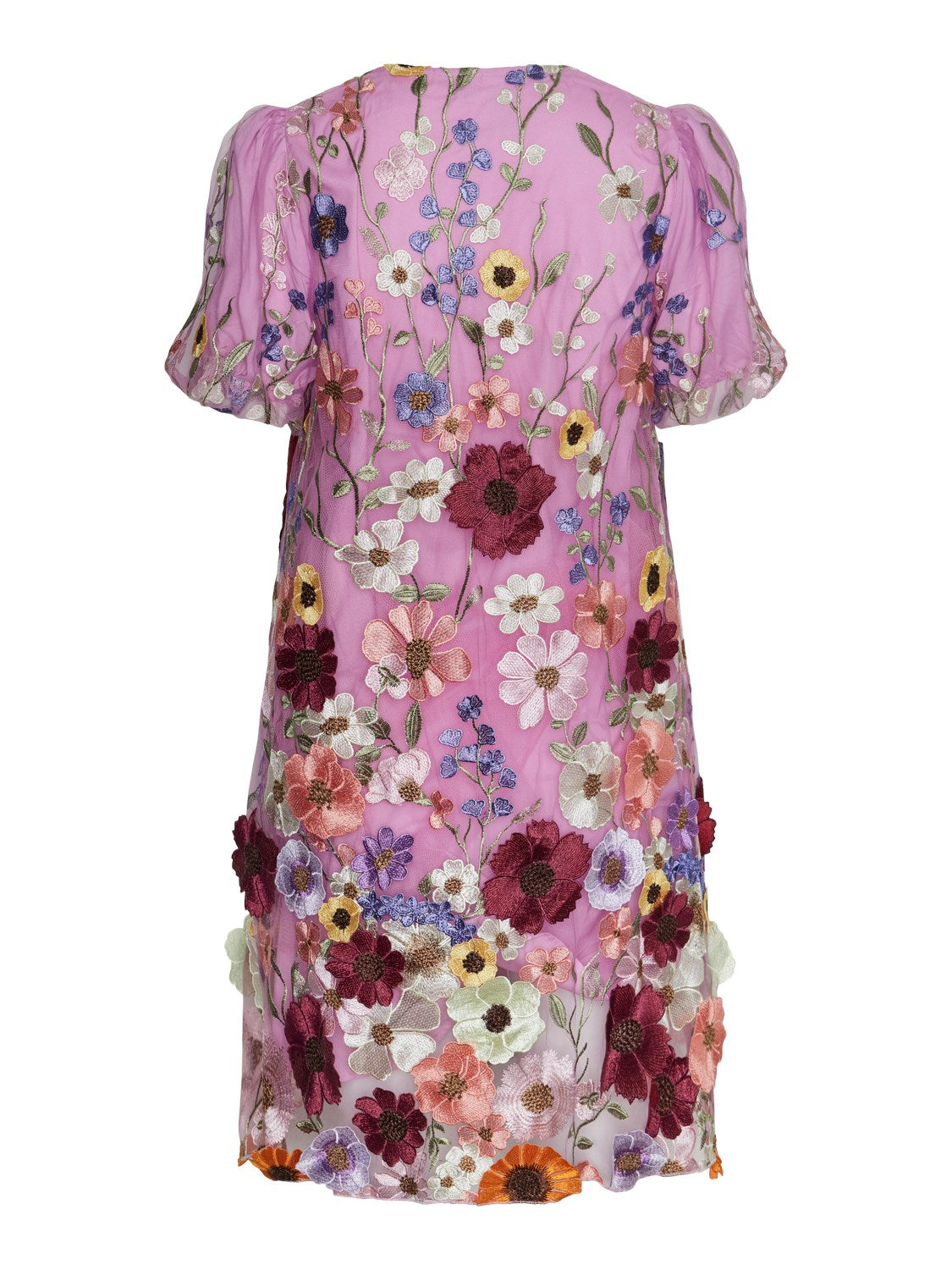 Yasflowering Ss Dress - Pink Lavender/Flower
