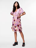 Yasflowering Ss Dress - Pink Lavender/Flower