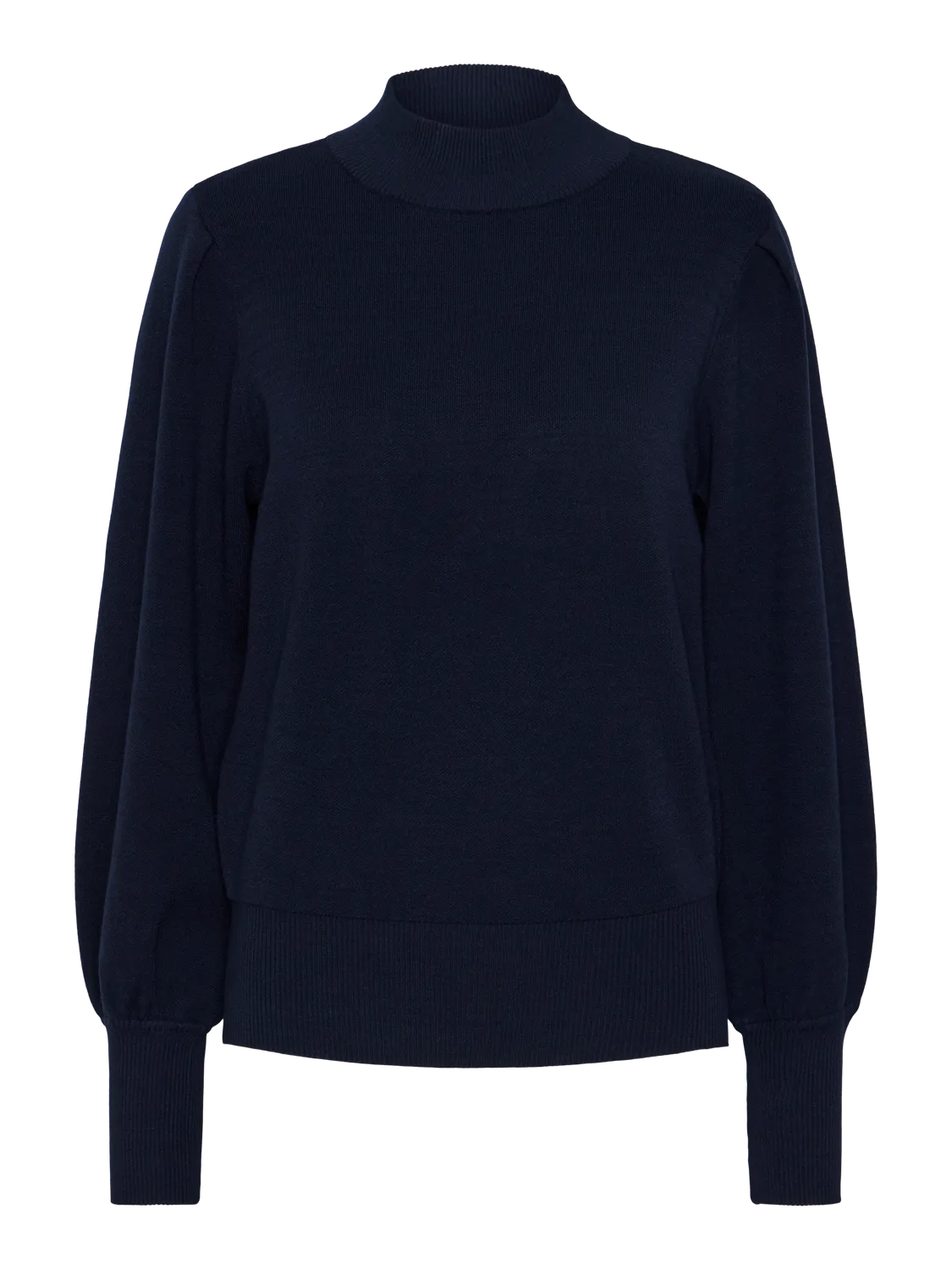 Y.A.S Yasfonny LS Knit Pullover - Navy Blazer
