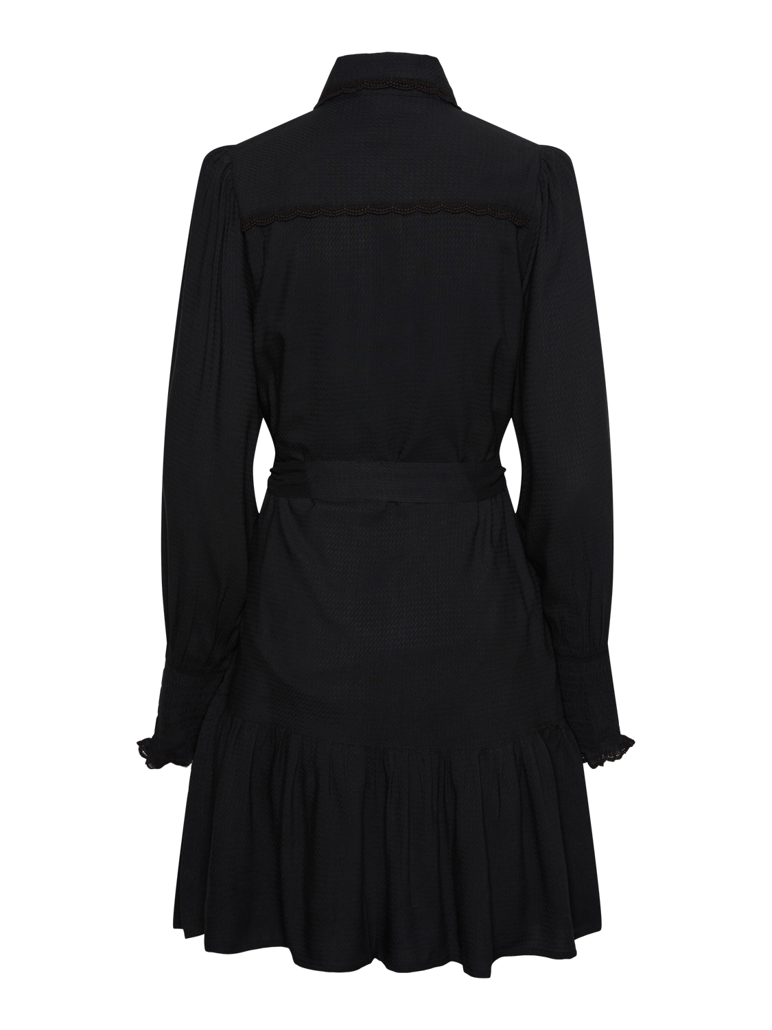 Yastilera LS Shirt Dress - Svart
