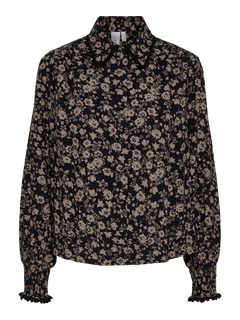 Yastilera Ls Shirt - Black/Tilera Fungi