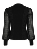 Yasstela Ls Knit Pullover - Black