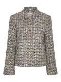 Yassiraz Ls Short Jacket - Silver Bullet