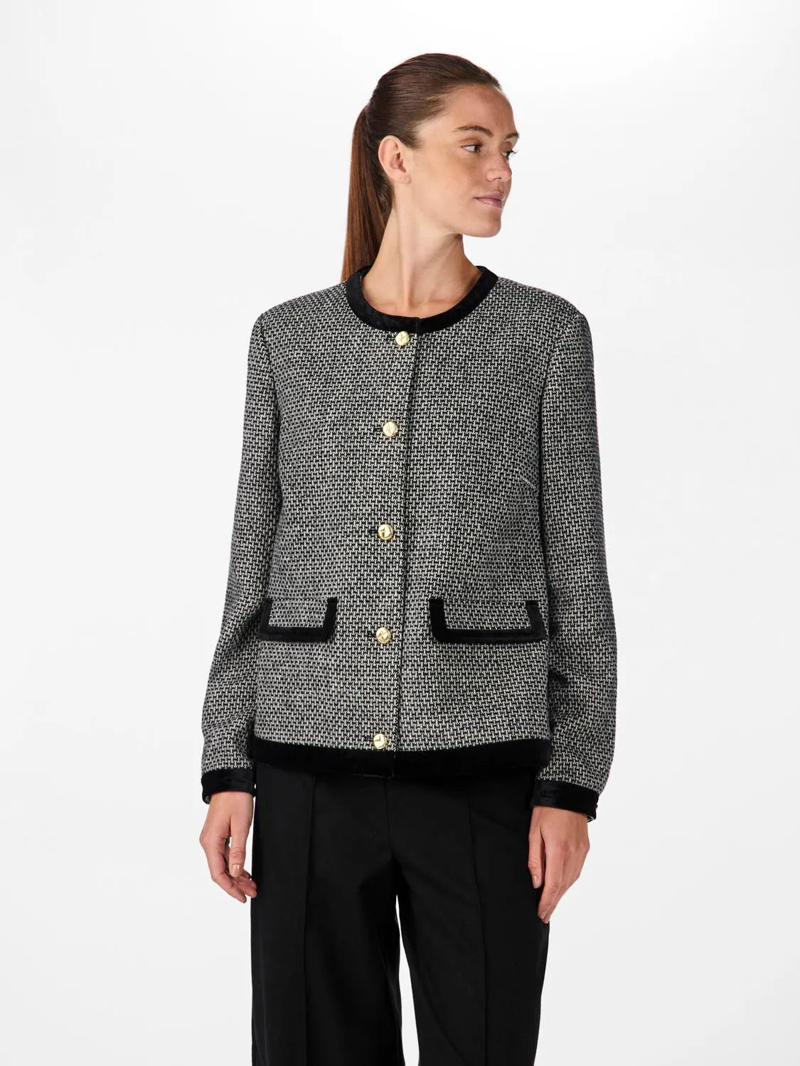 Yasrikke Ls Jacket - Ex - Black