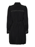 Yasunica Ls Shirt Dress S. - Black