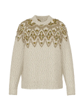 Yasela Ls Knit Pullover New - Perfectly Pale Multi Pattern