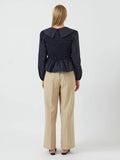 Yasroma Ls Top - Navy Blazer