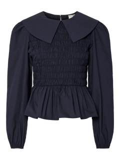 Yasroma Ls Top - Navy Blazer