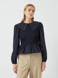 Yasroma Ls Top - Navy Blazer