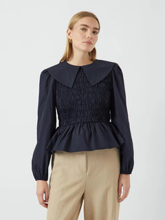 Yasroma Ls Top - Navy Blazer
