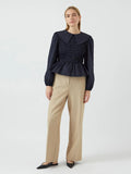 Yasroma Ls Top - Navy Blazer