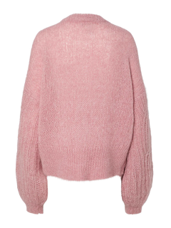 Yaszuma Ls Knit Cardigan - Lilas