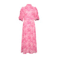Leo Long Dress - Trudy Pink Print