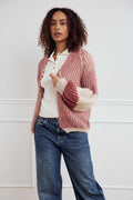 Liana Knit Kofta - Rose Cream