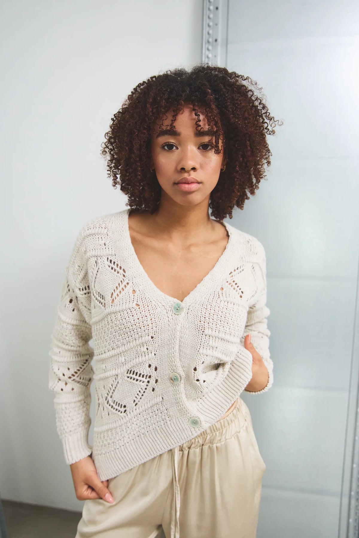 Leilani Knit - Offwhite