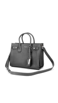 Saint Laurent Sac De Jour Nano Leather Tote - Grey