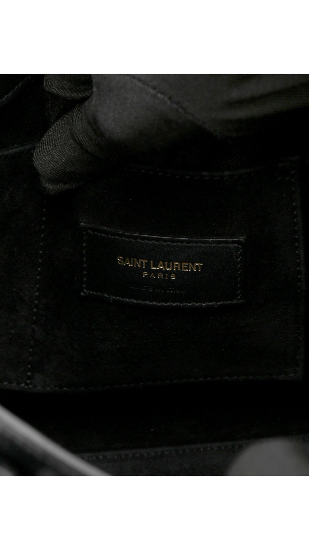 Saint Laurent Sac De Jour Nano Skinnväska - Svart