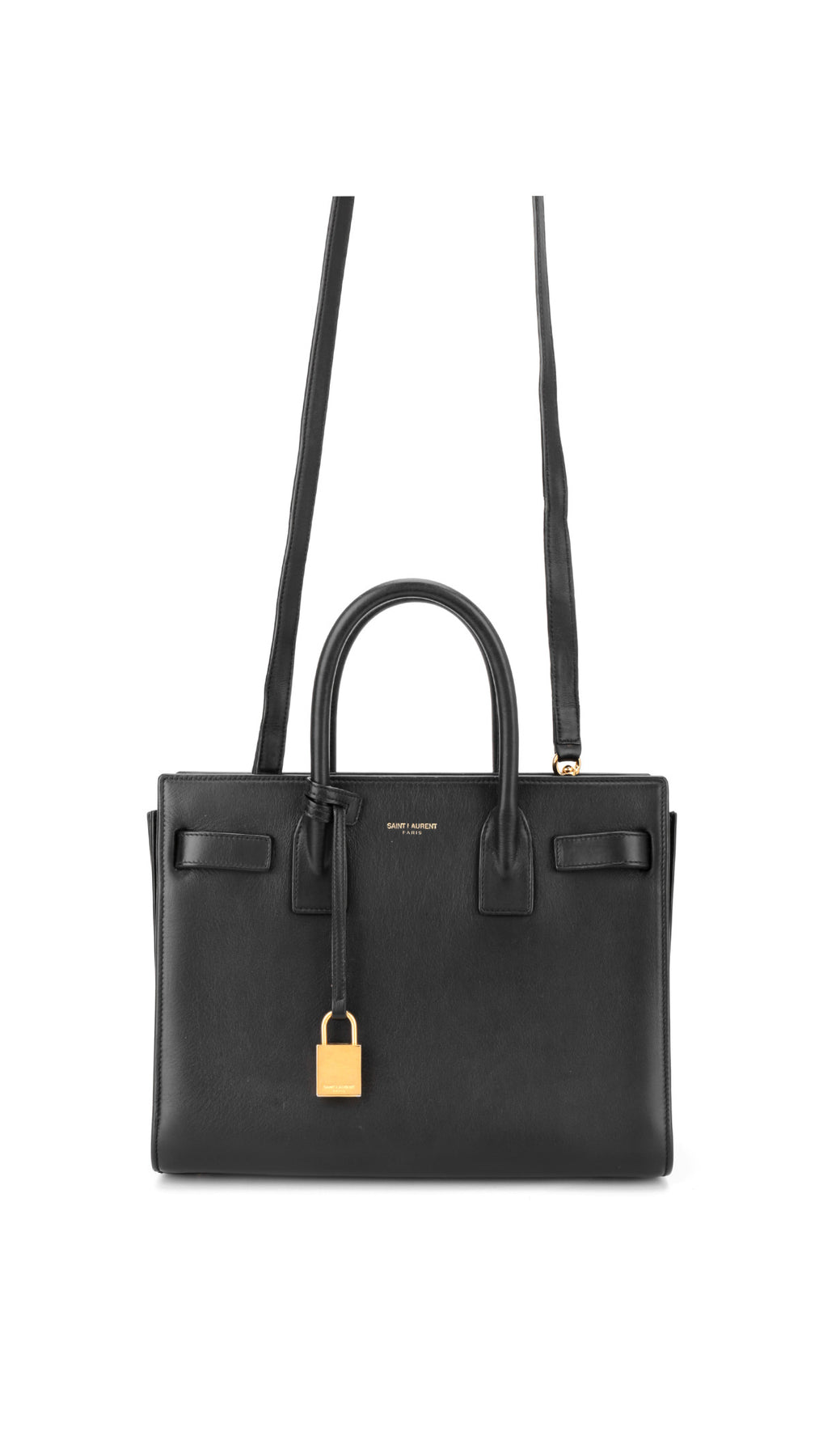 Saint Laurent Sac De Jour Nano Skinnväska - Svart