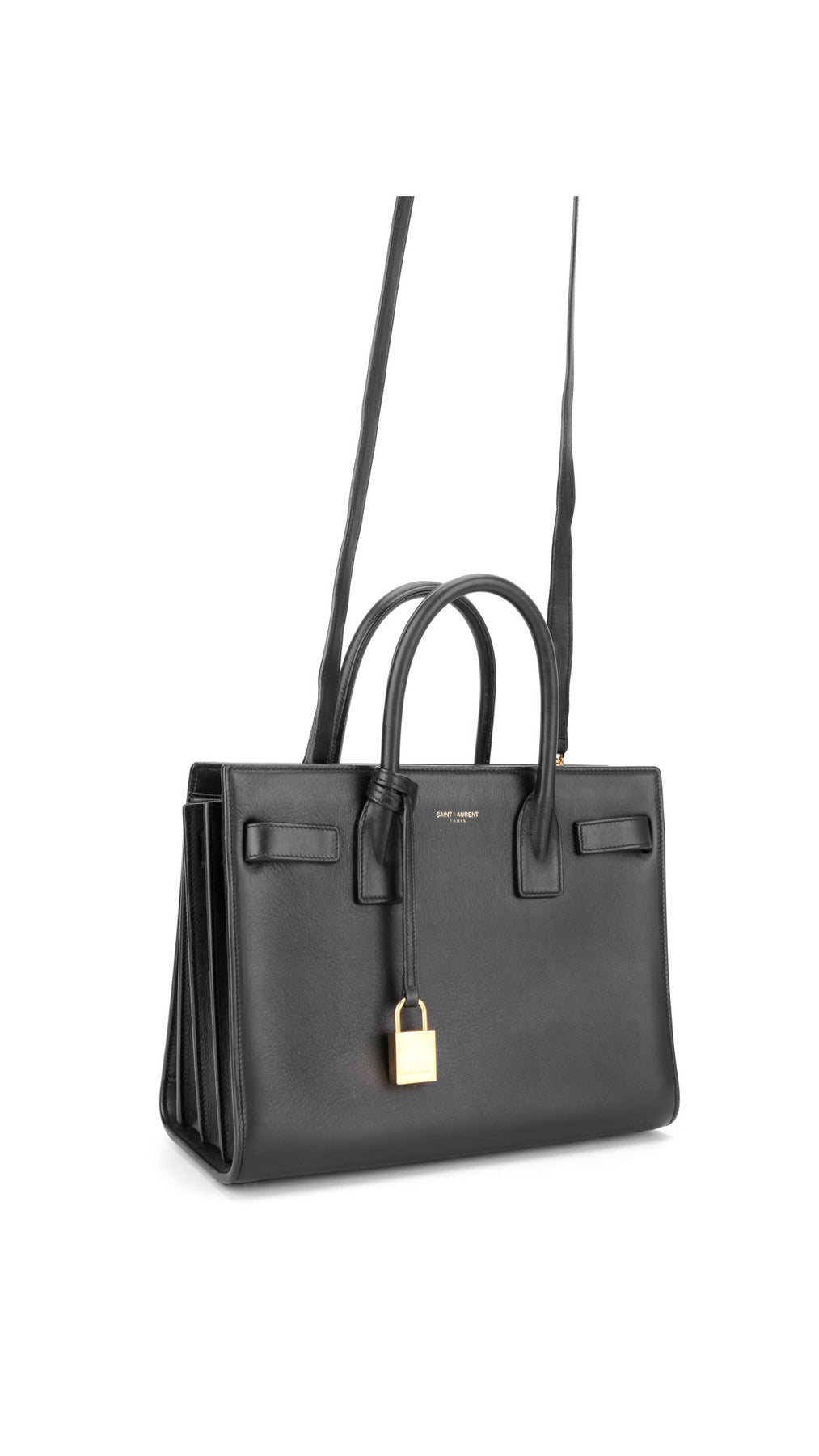 Saint Laurent Sac De Jour Nano Skinnväska - Svart