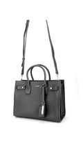 Saint Laurent Sac De Jour Nano Leather Tote - Grey