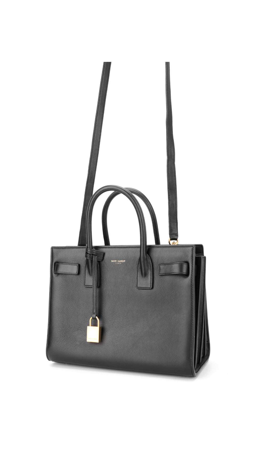 Saint Laurent Sac De Jour Nano Skinnväska - Svart