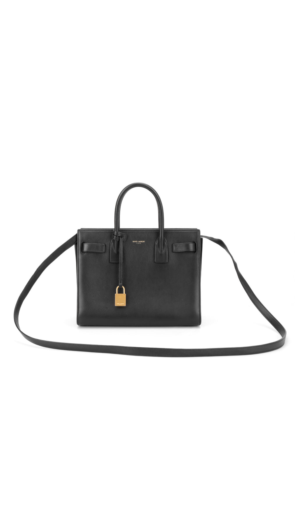 Saint Laurent Sac De Jour Nano Skinnväska - Svart
