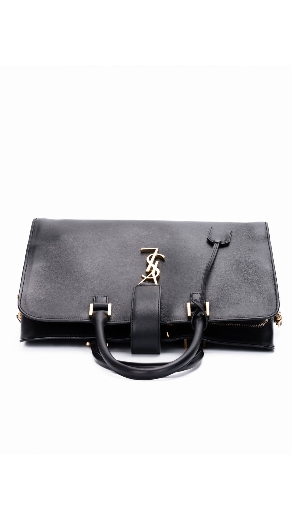 Saint Laurent Cabas Bag Medium - Svart