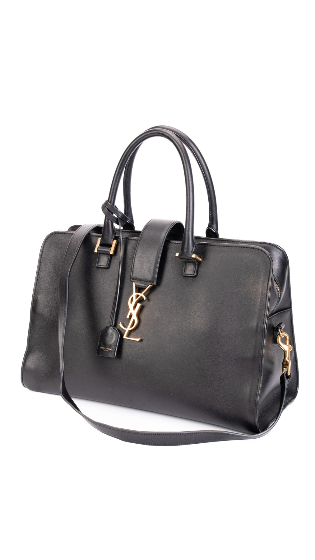Saint Laurent Cabas Bag Medium - Svart