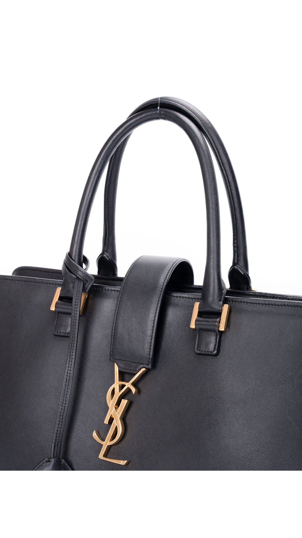 Saint Laurent Cabas Bag Medium - Svart