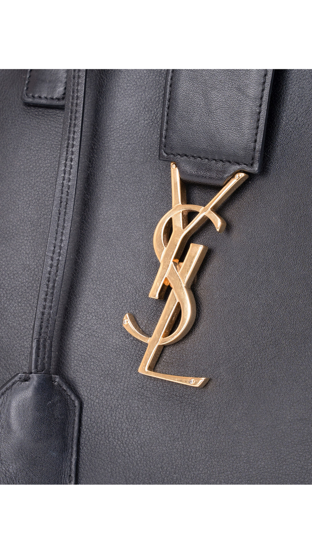 Saint Laurent Cabas Bag Medium - Svart