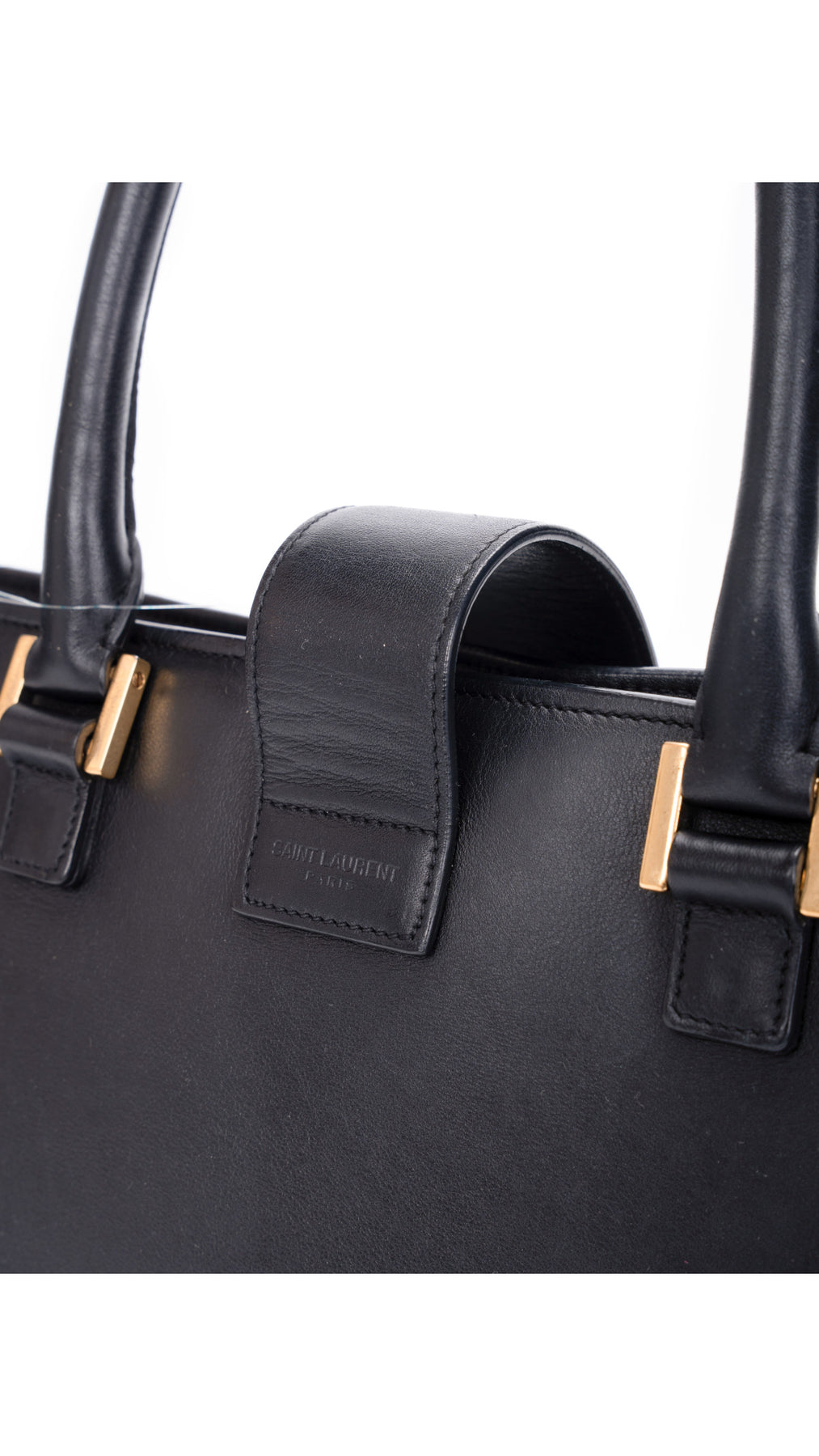 Saint Laurent Cabas Bag Medium - Svart