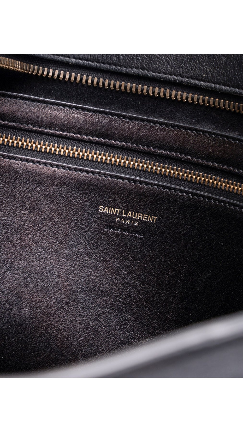 Saint Laurent Cabas Bag Medium - Svart