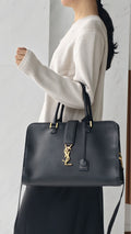 Saint Laurent Cabas Bag Medium - Svart