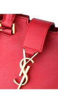 Saint Laurent Cabas Chyc Axelväska - Röd