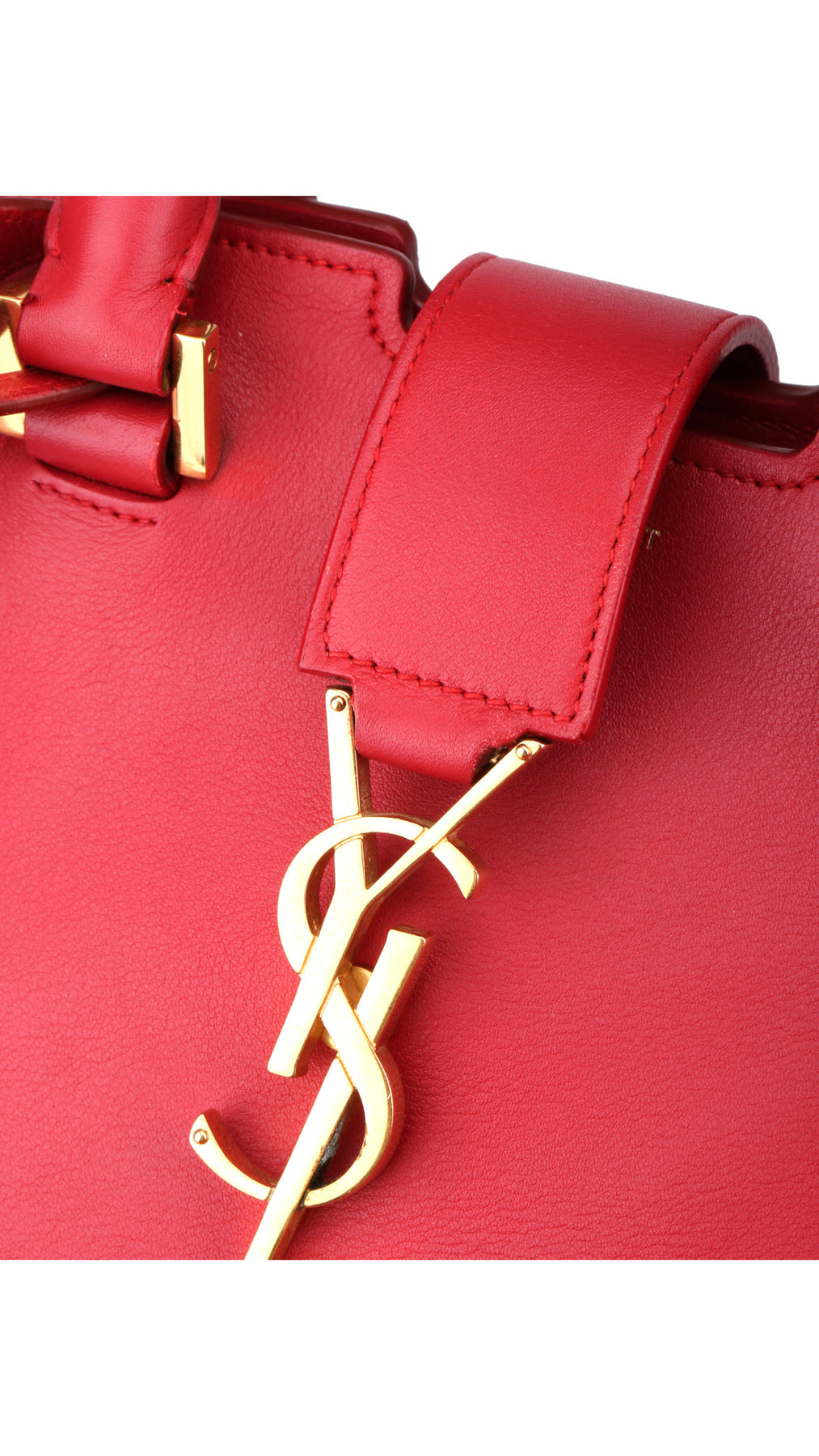 Saint Laurent Cabas Chyc Axelväska - Röd