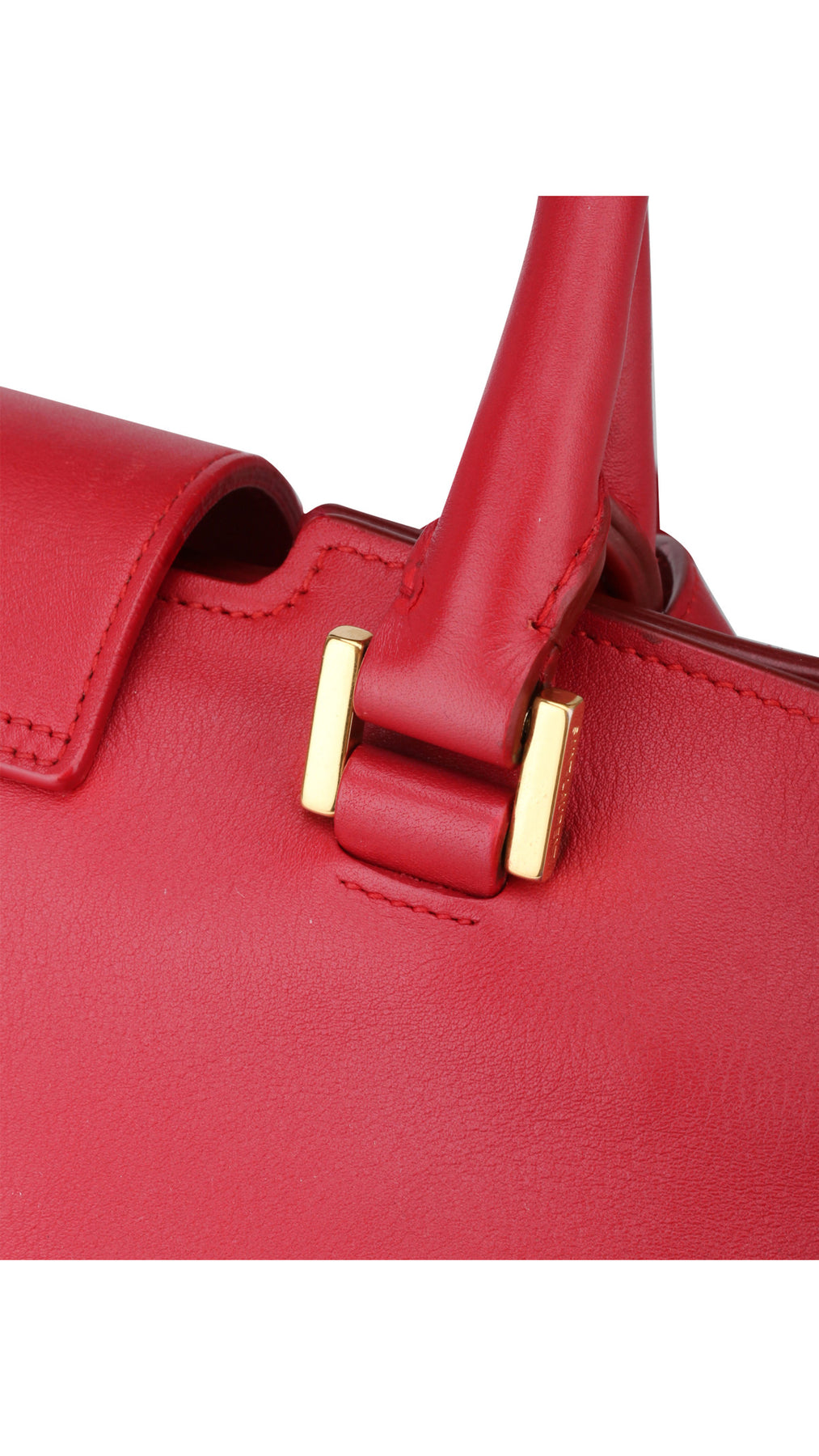 Saint Laurent Cabas Chyc Axelväska - Röd