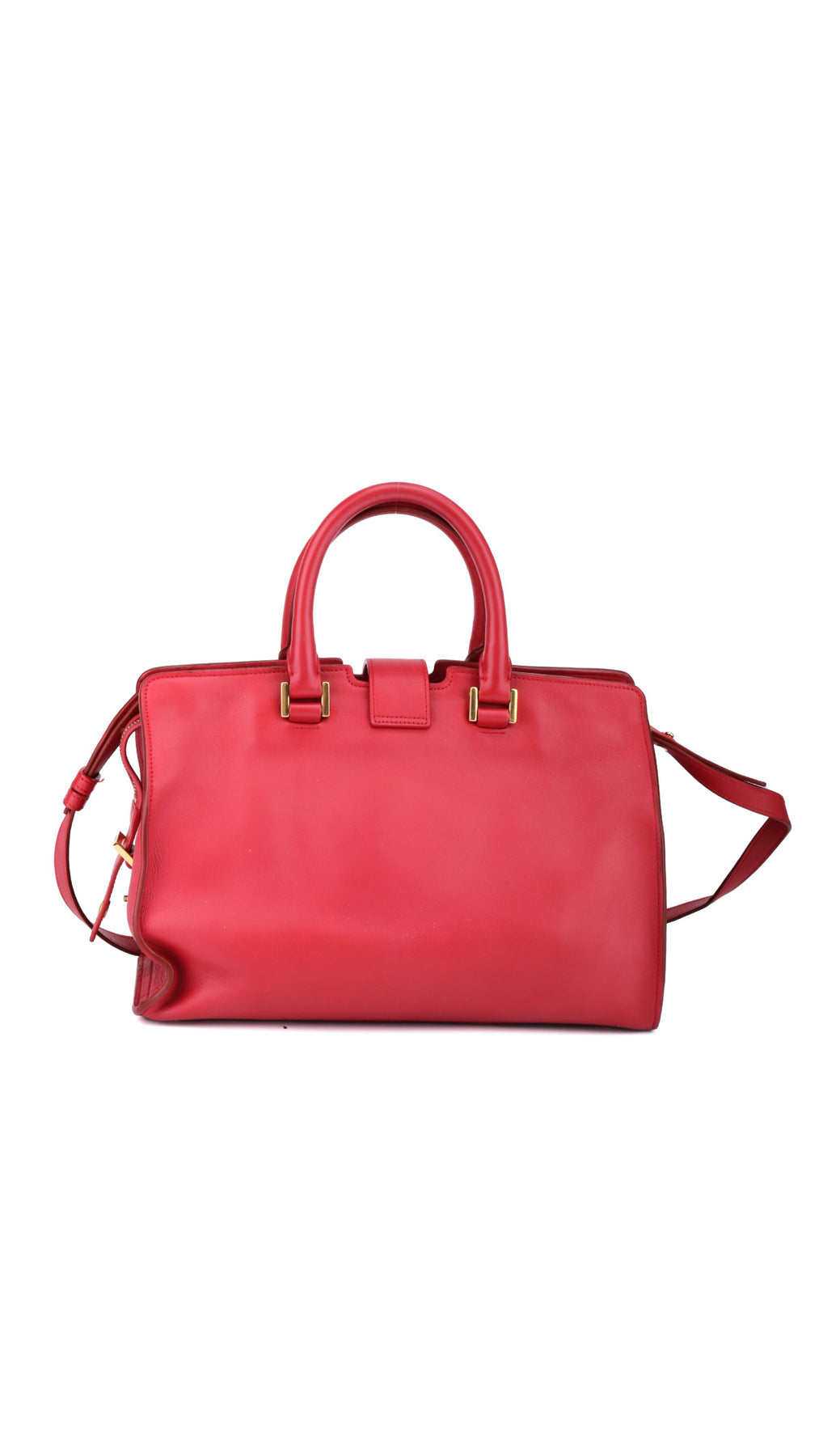 Saint Laurent Cabas Chyc Axelväska - Röd