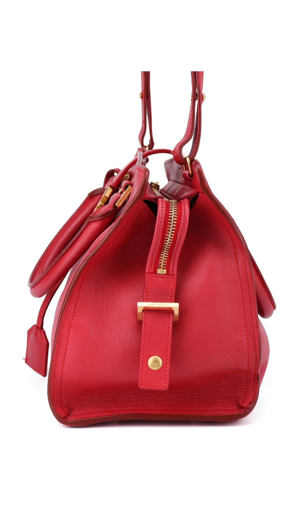 Saint Laurent Cabas Chyc Axelväska - Röd