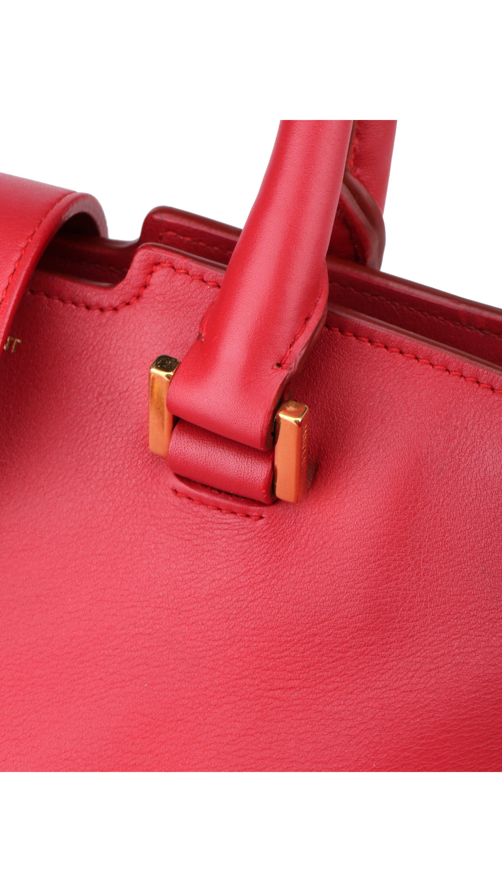 Saint Laurent Cabas Chyc Axelväska - Röd