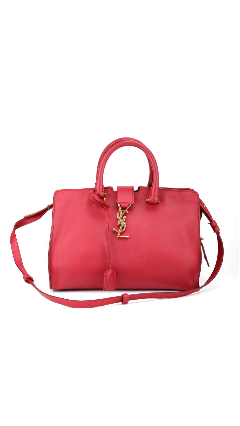 Saint Laurent Cabas Chyc Axelväska - Röd