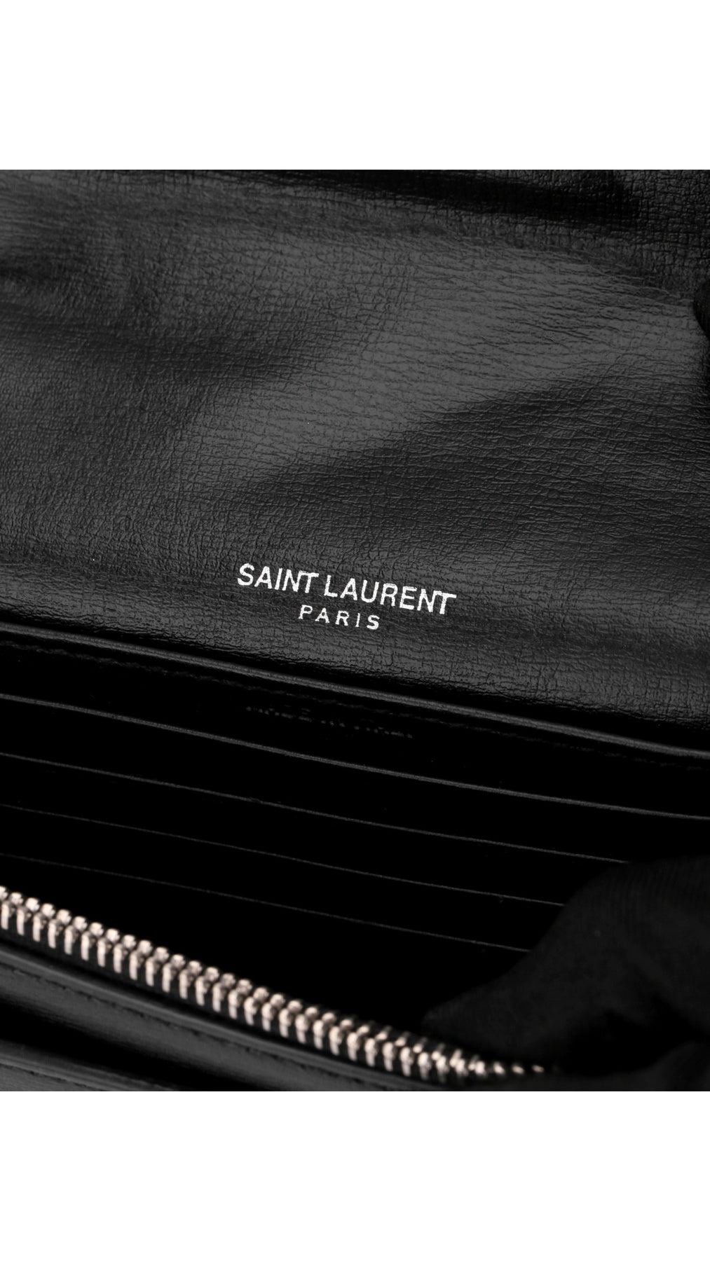 Saint Laurent Sunset Crossbody Bag - Svart