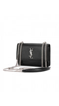 Saint Laurent Sunset Crossbody Bag - Svart