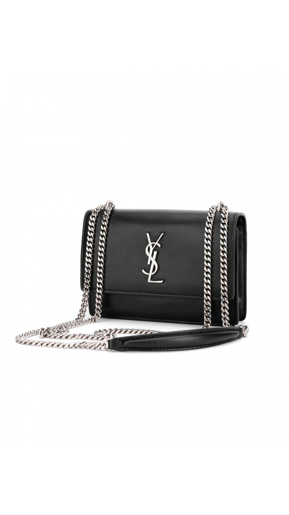 Saint Laurent Sunset Crossbody Bag - Svart
