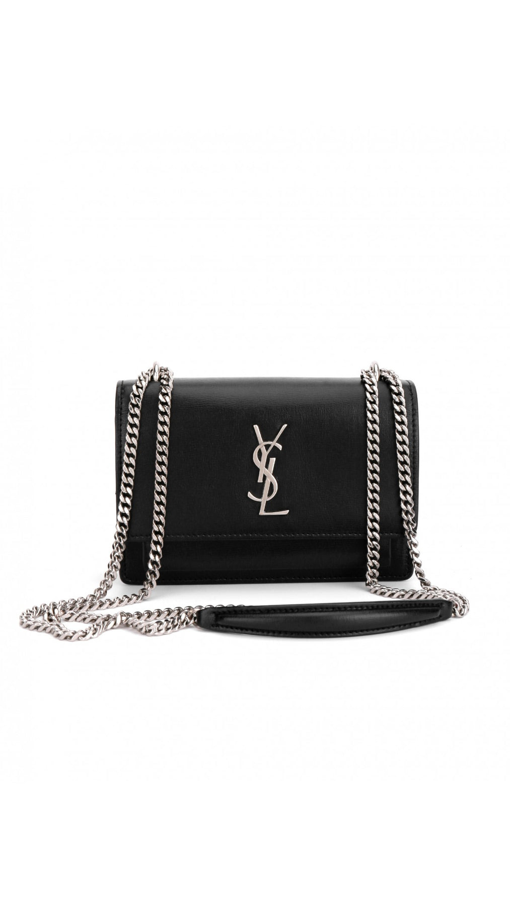 Saint Laurent Sunset Crossbody Bag - Svart