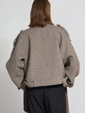 John Jacket Checked - Beige